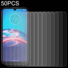 For Motorola Moto E6i 50 PCS 0.26mm 9H 2.5D Tempered Glass Film - 1