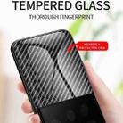 For Huawei nova 8 Pro Gradient Carbon Fiber Texture TPU Border Tempered Glass Case(Gold Fiber) - 4