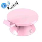 10W Multifunctional Universal Horizontal / Vertical Flash Charging Wireless Charger Bluetooth Speaker with USB Interface(Pink) - 1