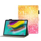 For Galaxy Tab S5e T720 3D Embossing Pattern Horizontal Flip Leather Case with Holder & Card Slots & Wallet(Sand) - 1