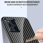 For OPPO Find X3 /  Find X3 Pro Gradient Carbon Fiber Texture TPU Border Tempered Glass Case(Colorful Fiber) - 7