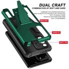 For Samsung Galaxy S20 Ultra Super V Armor PC + TPU Shockproof Case with Invisible Holder(Dark Green) - 2
