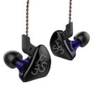 KZ ES3 Standard Version 3.5mm Hanging Ear Sports Design In-Ear Style Wired Earphone, Cable Length: 1.2m(Purple) - 1