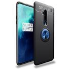 For OnePlus 7T Pro lenuo Shockproof TPU Protective Case with Invisible Holder(Black Blue) - 1