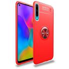 For Huawei Honor 20 Lite lenuo Shockproof TPU Protective Case with Invisible Holder(Red) - 1