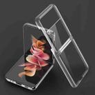 For Samsung Galaxy Z Flip3 5G GKK Phantom TPU + Plating Protective Case(Transparent) - 1