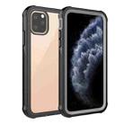 For iPhone 11 Pro Waterproof Dustproof Shockproof Transparent Acrylic Protective Case (Black) - 1