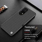 For Huawei P50 NILLKIN 3D Textured Nylon Fiber TPU Case(Black) - 5