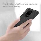 For Huawei P50 NILLKIN 3D Textured Nylon Fiber TPU Case(Black) - 6