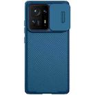 For Xiaomi Mi Mix 4 NILLKIN Black Mirror Pro Series Camshield Full Coverage Dust-proof Scratch Resistant PC Case(Blue) - 1