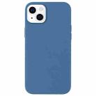 Fully Wrapped Shockproof Silicone Protective Case For iPhone 13 mini(Light Blue) - 1