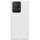 For Xiaomi Mi Mix 4 NILLKIN Frosted Concave-convex Texture PC Case(White) - 1