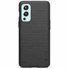 For OnePlus Nord 2 5G NILLKIN Frosted Concave-convex Texture PC Case(Black) - 1