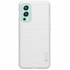 For OnePlus Nord 2 5G NILLKIN Frosted Concave-convex Texture PC Case(White) - 1