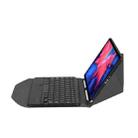 BM12 Diamond Texture Detachable Bluetooth Keyboard Leather Tablet Case with Pen Slot & Triangular Back Support For Lenovo Pad Plus 11 inch TB-J607F / Tab P11 11 inch TB-J606F(Black) - 6