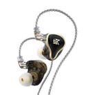 KZ ZAS 16-unit Ring Iron In-ear Wired Earphone, Standard Version(Black) - 1