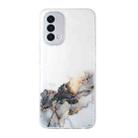 Hollow Marble Pattern TPU Precise Hole Protective Case For OnePlus Nord N200 5G(Black) - 1