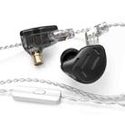 KZ ZAX 16-unit Ring Iron Sport Gaming In-ear Wired Earphone, Mic Version(Black) - 1