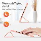 DUX DUCIS Domo Series Horizontal Flip Magnetic TPU + PU Leather Tablet Case with Three-folding Holder & Pen Slot For iPad Mini 6(Pink) - 4