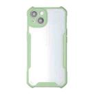 For iPhone 13 mini Acrylic + Color TPU Shockproof Case (Avocado) - 1