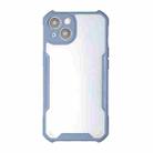 For iPhone 13 mini Acrylic + Color TPU Shockproof Case (Milk Grey) - 1