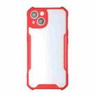 For iPhone 13 Acrylic + Color TPU Shockproof Case(Red) - 1