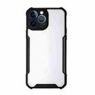 For iPhone 13 Pro Max Acrylic + Color TPU Shockproof Case (Black) - 1