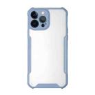 Acrylic + Color TPU Shockproof Case For iPhone 13 Pro Max(Milk Grey) - 1