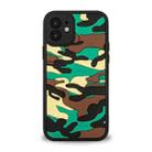 Camouflage Clouds Embossed Skin Feel Silicone Shockproof Case For iPhone 12 Pro(Green) - 1