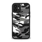 For iPhone 11 Camouflage Clouds Embossed Skin Feel Silicone Shockproof Case (Black) - 1