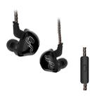 KZ ZSR 6-unit Ring Iron In-ear Wired Earphone, Mic Version(Black) - 1