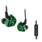 KZ ZSR 6-unit Ring Iron In-ear Wired Earphone, Mic Version(Green) - 1