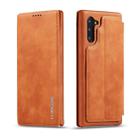 For Galaxy Note 10 Hon Ancient Series Leather Case with Card Slots & Holder & Wallet(Brown) - 1