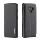 For Galaxy Note 9 Hon Ancient Series Leather Case with Card Slots & Holder & Wallet(Black) - 1