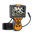 M50 1080P 5.5mm Single Lens HD Industrial Digital Endoscope with 5.0 inch IPS Screen, Cable Length:1m Hard Cable(Orange) - 1
