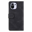 For Xiaomi Mi 11 Reverse Buckle Horizontal Flip PU Leather Case with Holder & Card Slot & Wallet(Black) - 3