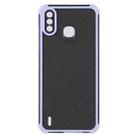 For Infinix Smart 4 Eagle Eye Armor Dual-color Shockproof TPU + PC Protective Case(Purple) - 1