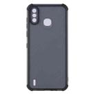 For Infinix Smart 4 Eagle Eye Armor Dual-color Shockproof TPU + PC Protective Case(Black) - 1