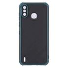 For Infinix Smart 4 Eagle Eye Armor Dual-color Shockproof TPU + PC Protective Case(Dark Green) - 1