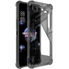 For Asus ROG Phone 5 Pro / 5s Pro IMAK All Coverage Shockproof Airbag TPU Case with Screen Protector(Transparent Black) - 1