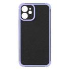 Eagle Eye Armor Dual-color Shockproof TPU + PC Protective Case For iPhone 12 mini(Purple) - 1