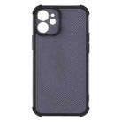 Eagle Eye Armor Dual-color Shockproof TPU + PC Protective Case For iPhone 12(Black) - 1