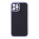 Eagle Eye Armor Dual-color Shockproof TPU + PC Protective Case For iPhone 12 Pro(Purple) - 1