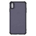Eagle Eye Armor Dual-color Shockproof TPU + PC Protective Case For iPhone XS Max(Black) - 1