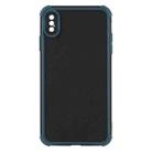 Eagle Eye Armor Dual-color Shockproof TPU + PC Protective Case For iPhone XS Max(Dark Green) - 1