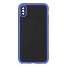 Eagle Eye Armor Dual-color Shockproof TPU + PC Protective Case For iPhone XS Max(Blue) - 1
