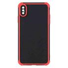 Eagle Eye Armor Dual-color Shockproof TPU + PC Protective Case For iPhone XS Max(Red) - 1