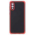 For Samsung Galaxy A02 / M02 Eagle Eye Armor Dual-color Shockproof TPU + PC Protective Case(Red) - 1