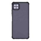 For Samsung Galaxy A22 5G Eagle Eye Armor Dual-color Shockproof TPU + PC Protective Case(Black) - 1