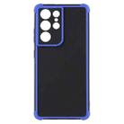 For Samsung Galaxy S21 Ultra 5G Eagle Eye Armor Dual-color Shockproof TPU + PC Protective Case(Blue) - 1